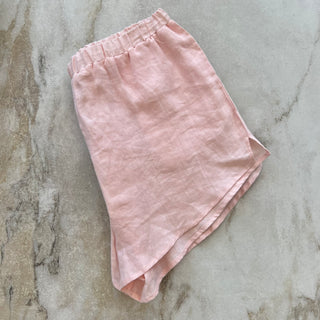 Short en lin rose Vitamin A