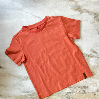 Chandail orange Deux par Deux 2 ans
