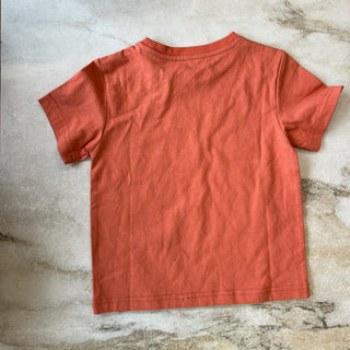 Chandail orange Deux par Deux 2 ans