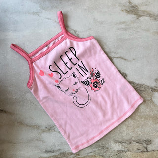 Camisole pyjama chat Deux par Deux 5 ans