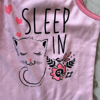 Camisole pyjama chat Deux par Deux 5 ans
