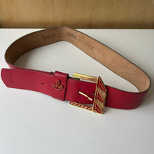 Charger l&#39;image dans la galerie, Ceinture vintage Vermillion
