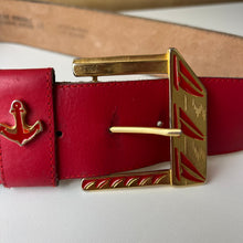 Charger l&#39;image dans la galerie, Ceinture vintage Vermillion

