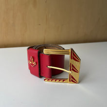 Charger l&#39;image dans la galerie, Ceinture vintage Vermillion
