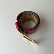 Charger l&#39;image dans la galerie, Ceinture vintage Vermillion
