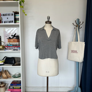 Chandail polo gris Theory