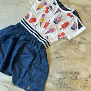 Robe deux par deux 4 ans