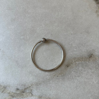 Bracelet rigide flocon argent 925 Pandora