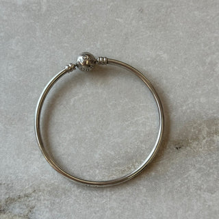 Bracelet rigide flocon argent 925 Pandora