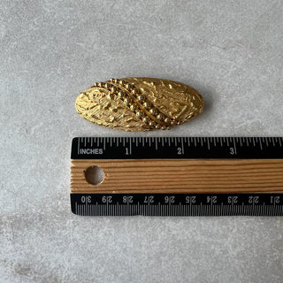 Broche ovale