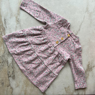 Robe mauve Deux par Deux 6 mois