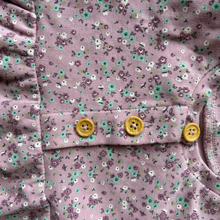 Robe mauve Deux par Deux 6 mois