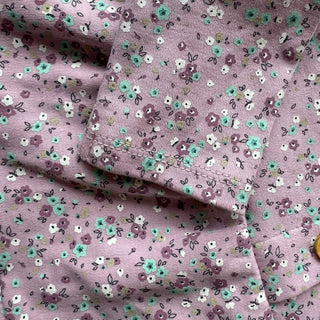 Robe mauve Deux par Deux 6 mois