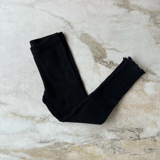 Pantalon legging noir Deux par Deux 4 ans