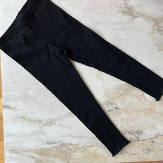 Pantalon legging noir Deux par Deux 4 ans
