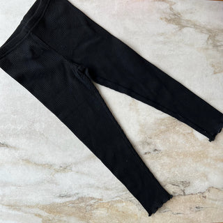 Pantalon legging noir Deux par Deux 4 ans