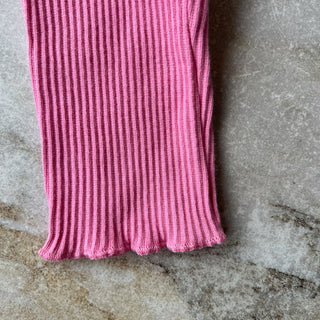 Pantalon legging rose Deux par Deux 4 ans