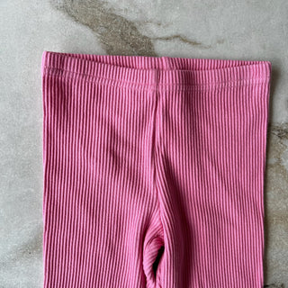 Pantalon legging rose Deux par Deux 4 ans