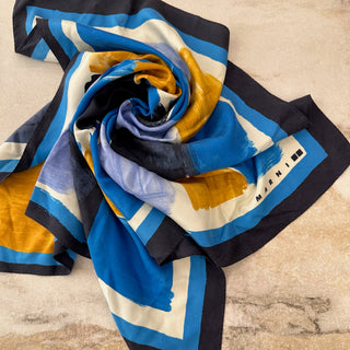 Foulard en soie Marni x Uniqlo