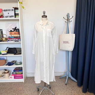 Robe chemise en coton Echo