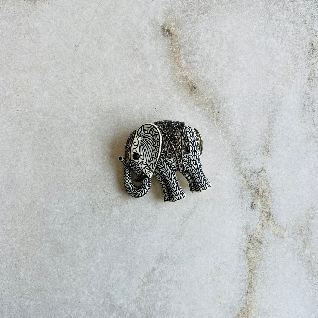 Broche éléphant