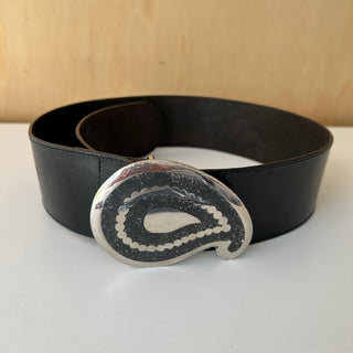Ceinture massive en cuir Rodier