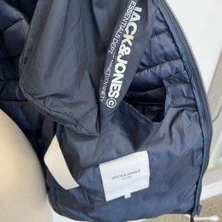Manteau mi-saison bleu Jack & Jones