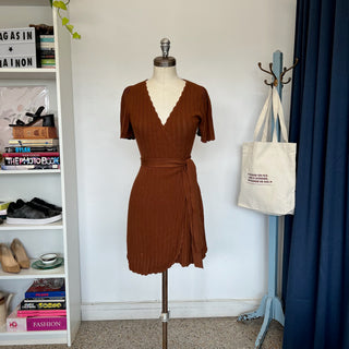 Robe cache-coeur Luisa La maille Sezane