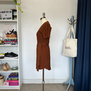 Robe cache-coeur Luisa La maille Sezane