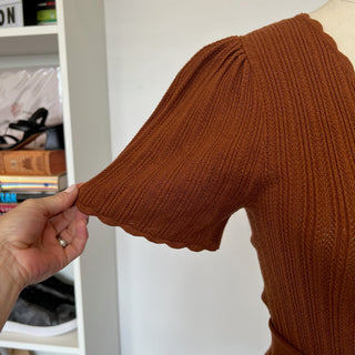 Robe cache-coeur Luisa La maille Sezane