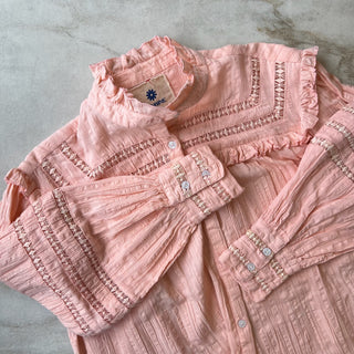Blouse en coton rose  - Les Mal-Aimés ❤️‍🩹