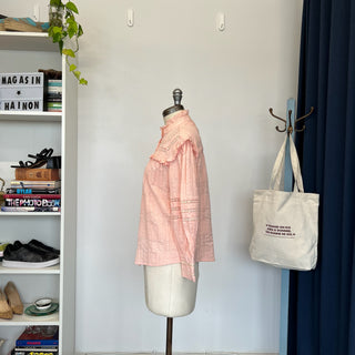 Blouse en coton rose  - Les Mal-Aimés ❤️‍🩹