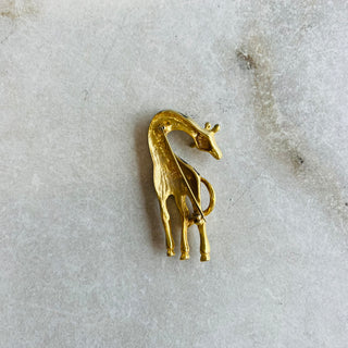 Broche girafe