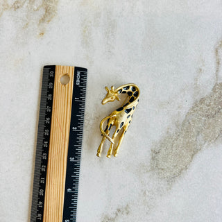 Broche girafe