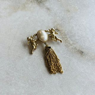 Broche chérubins