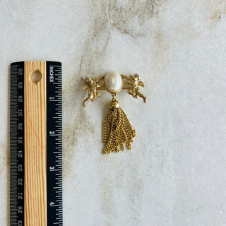 Broche chérubins