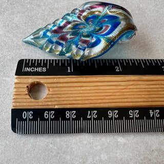Pendentif verre souflé