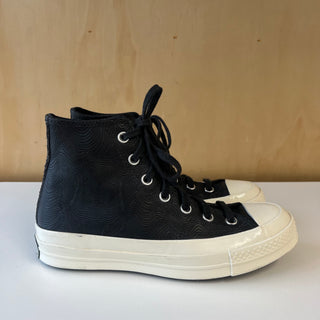 Chaussures Converse Chuck Taylor 70 High Black Embossed