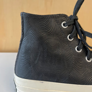 Chaussures Converse Chuck Taylor 70 High Black Embossed
