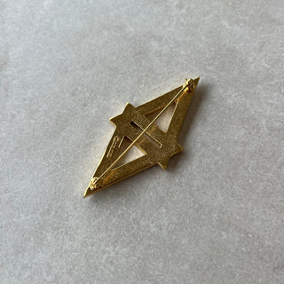 Broche triangulaire Nina Ricci