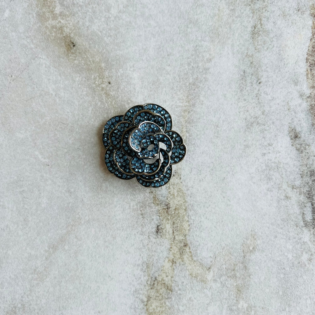 Broche vintage fleur