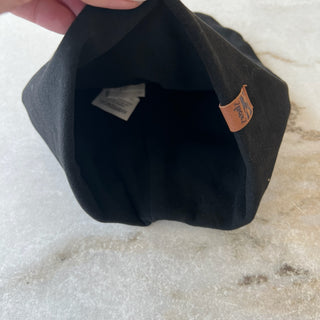 Tuque mi-saison jersey noir Deux par Deux 3/6 ans