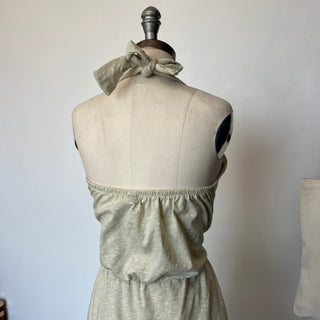 Robe jaune et grise Blank