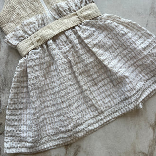 Robe bi-matière Deux par Deux 4 ans