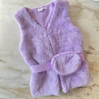 Veste en fausse fourrure Deux par Deux 8 ans