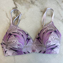 Charger l&#39;image dans la galerie, Soutien-gorge floral mauve Montelle
