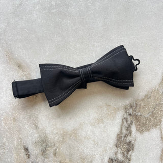 Noeud papillon noir et blanc Philippe Dubuc