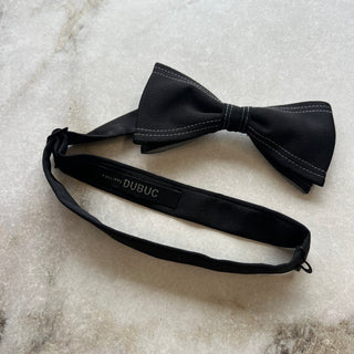 Noeud papillon noir et blanc Philippe Dubuc
