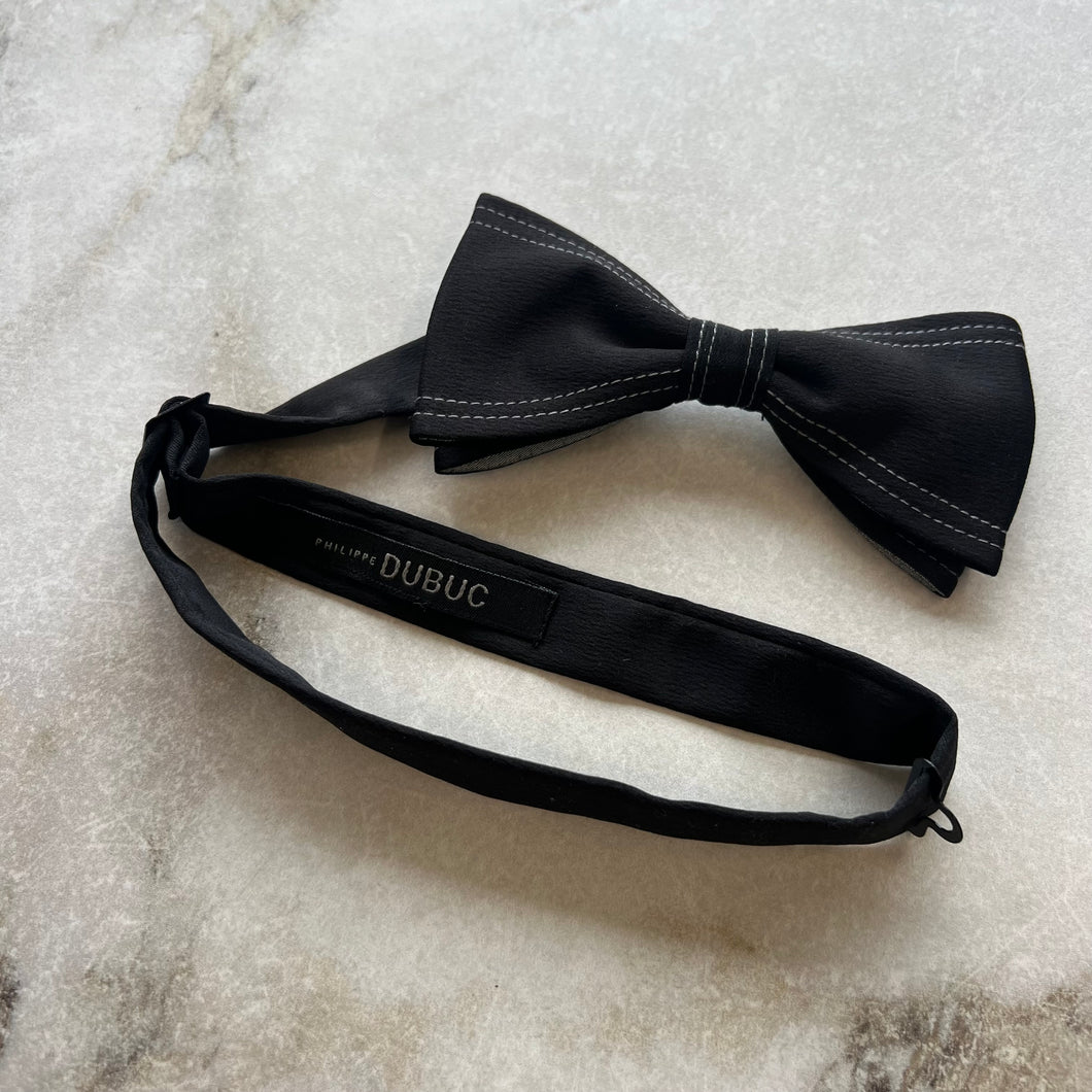 Noeud papillon noir et blanc Philippe Dubuc