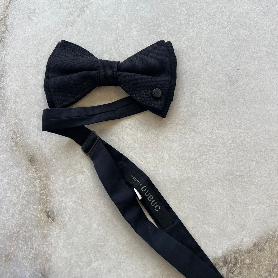 Noeud papillon noir Philippe Dubuc